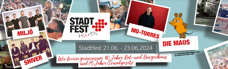 Großes Stadtfest rund ums Rathaus